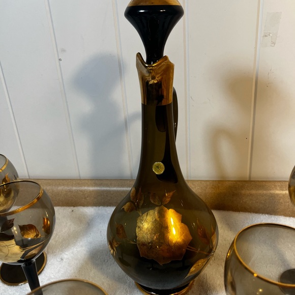 Vintage Bohemian Decanter Set - Picture 6 of 8